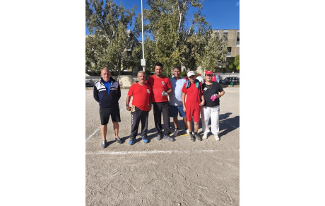 Championnat départemental de para pétanque adapté 04 10 2025