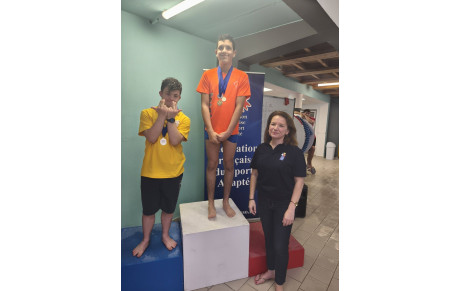 Championnat inter-departemental para natation adaptée 08 02 2026